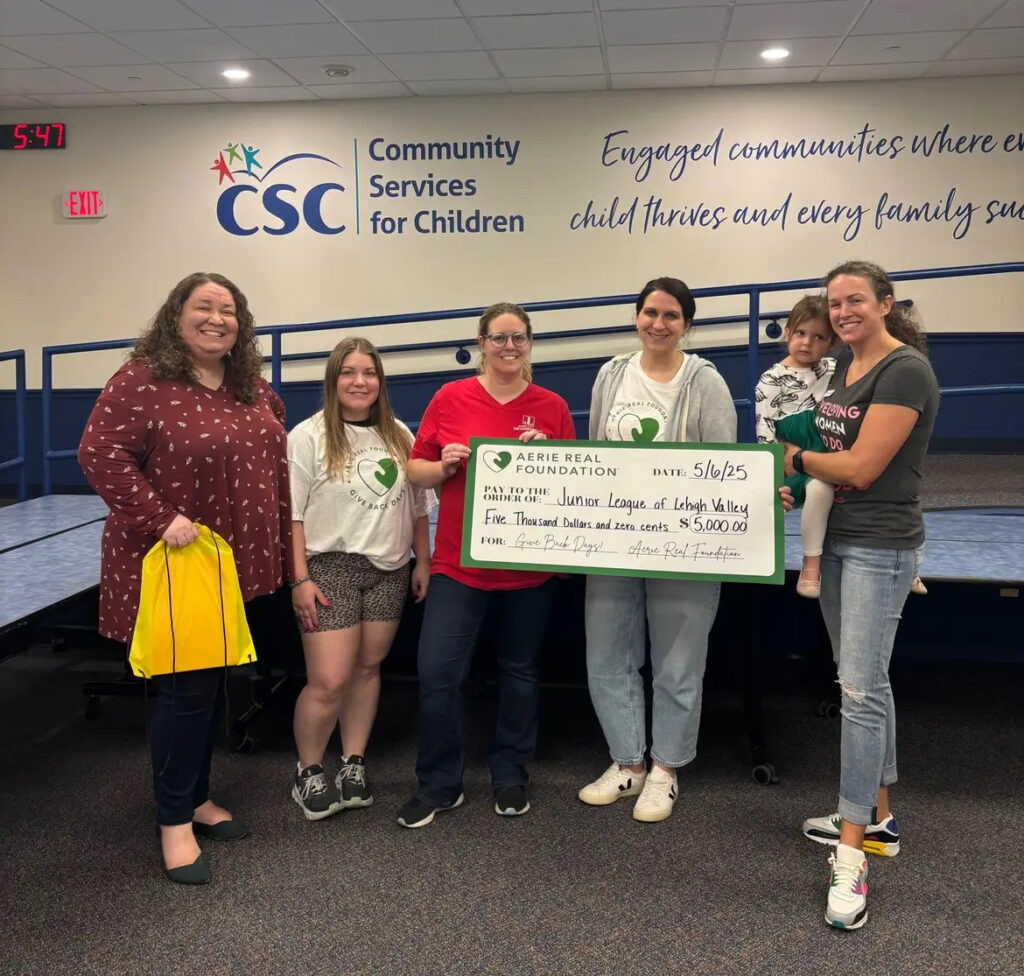 Aerie REAL foundation grant check